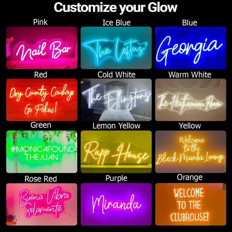 Customize Neon Signs