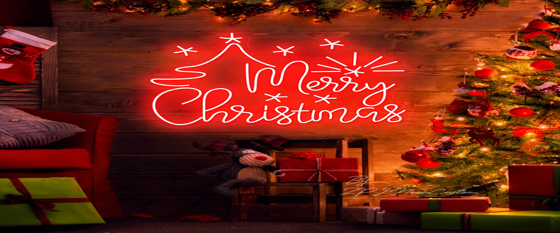 CHRISTMAS NEON SIGN